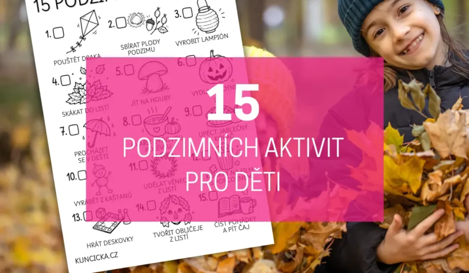 Podzimní aktivity pro děti: 15 skvělých nápadů na ven i doma 1 podzimni aktivity pro deti