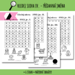 Hledej slova 4. - přídavná jména