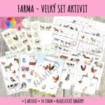 Domácí zvířata - velký set aktivit