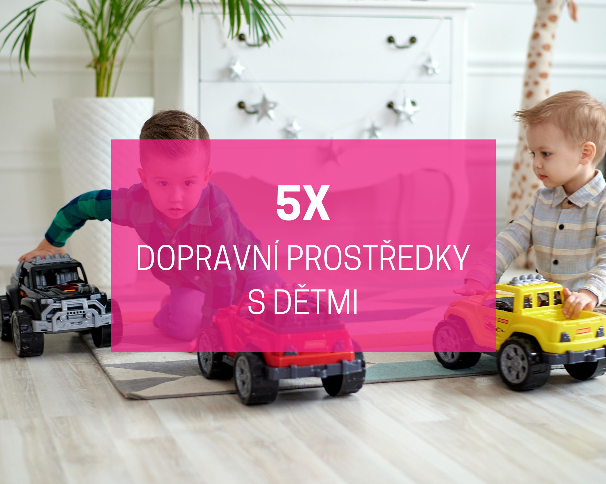 doprava s předškoláky
