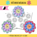 Květinová násobilka - výzdoba i prac. listy