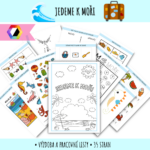 Jedeme k moři - pracovní listy + výzdoba
