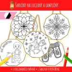 Šablona na lampióny