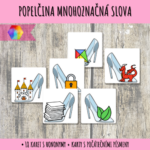 Popelčiny střevíce - slova mnohoznačná