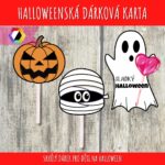 Dárkový obal - Halloweenská lízátka