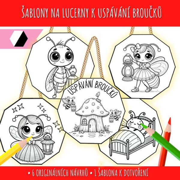 Lucerny na uspávání broučků