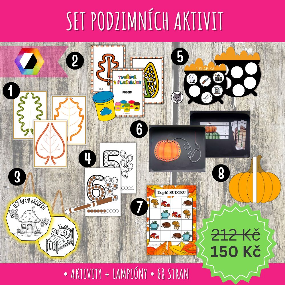 set podzimních aktivit