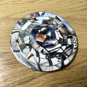 Slož obrázek zvířat na statku – kulaté puzzle 3 kulaté puzzle