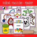 Pohádkové podložky na plastelínu
