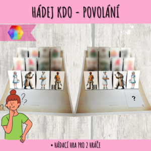 Hra Hádej kdo - povolání