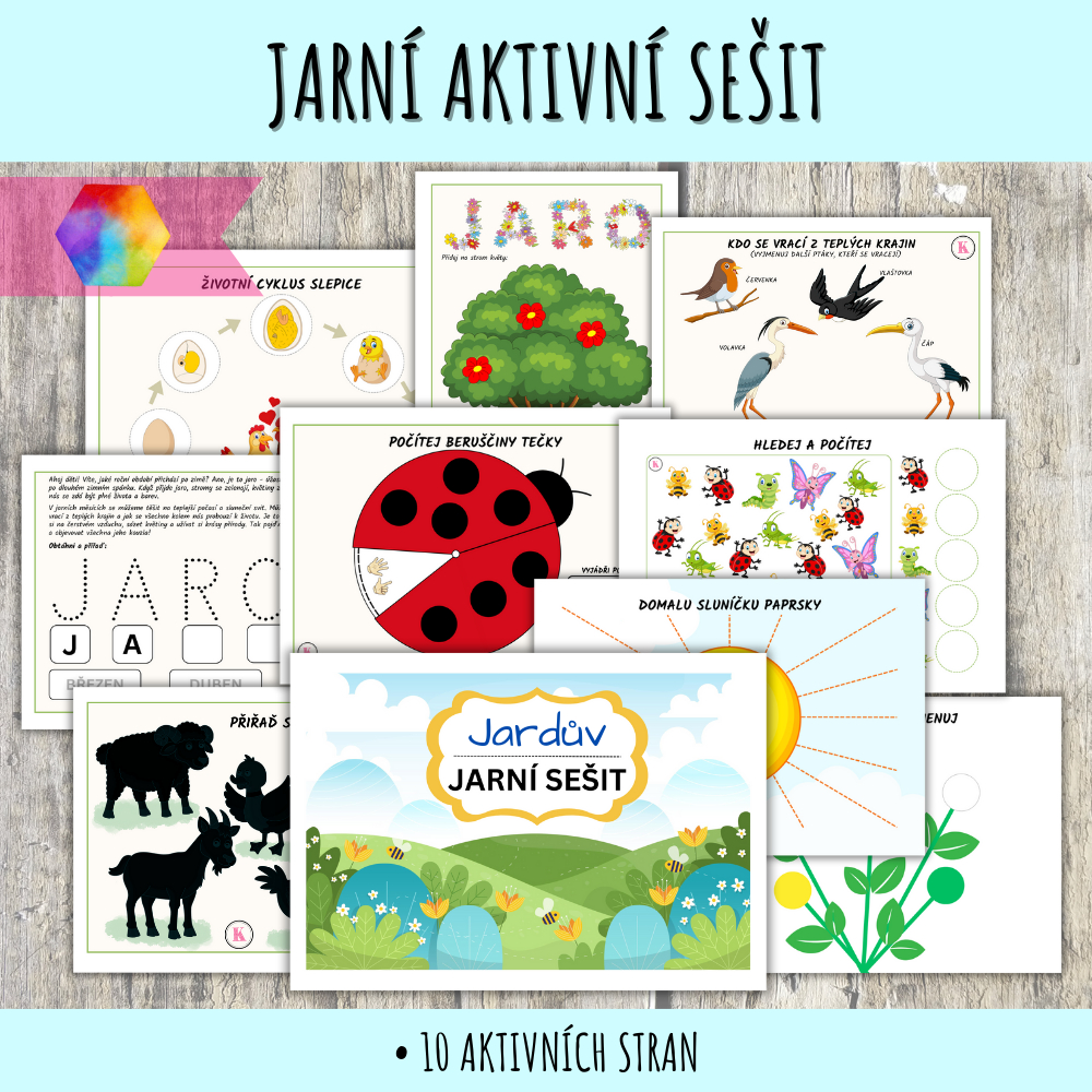 aktivní sešit jaro