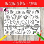 Maxiomalovánka na podzim
