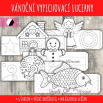 Vypichovací vánoční svícen
