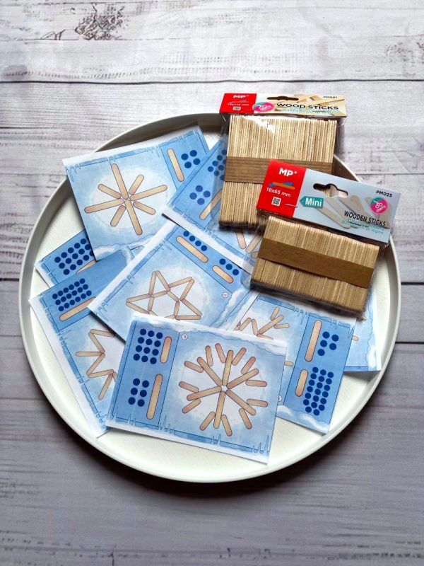 vločky z nanukových dřívek