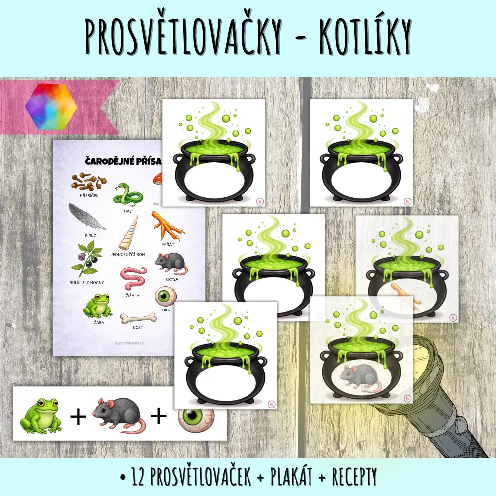 Prosvětlovačky - kotlíky 19 Prosvětlovačky - kotlíky