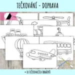 Tečkování - doprava