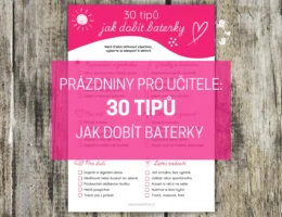 prázdniny pro učitelky
