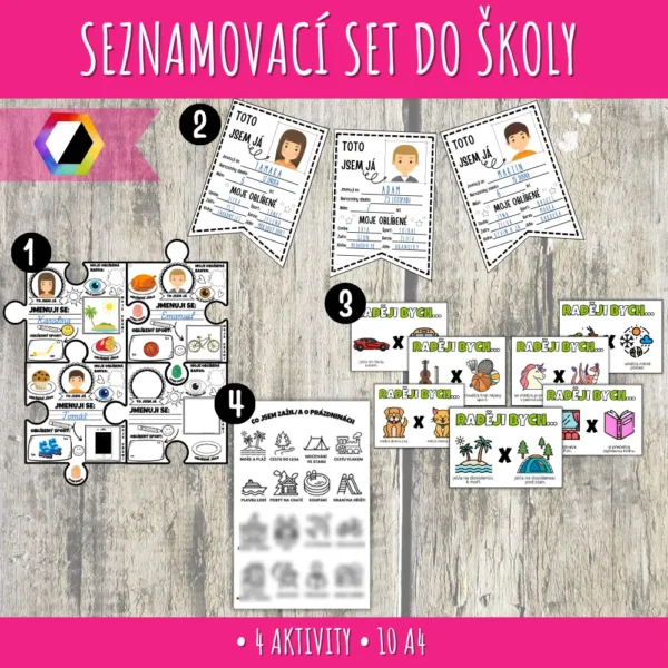 Seznamovací set do školy 1 seznamovací set do školy