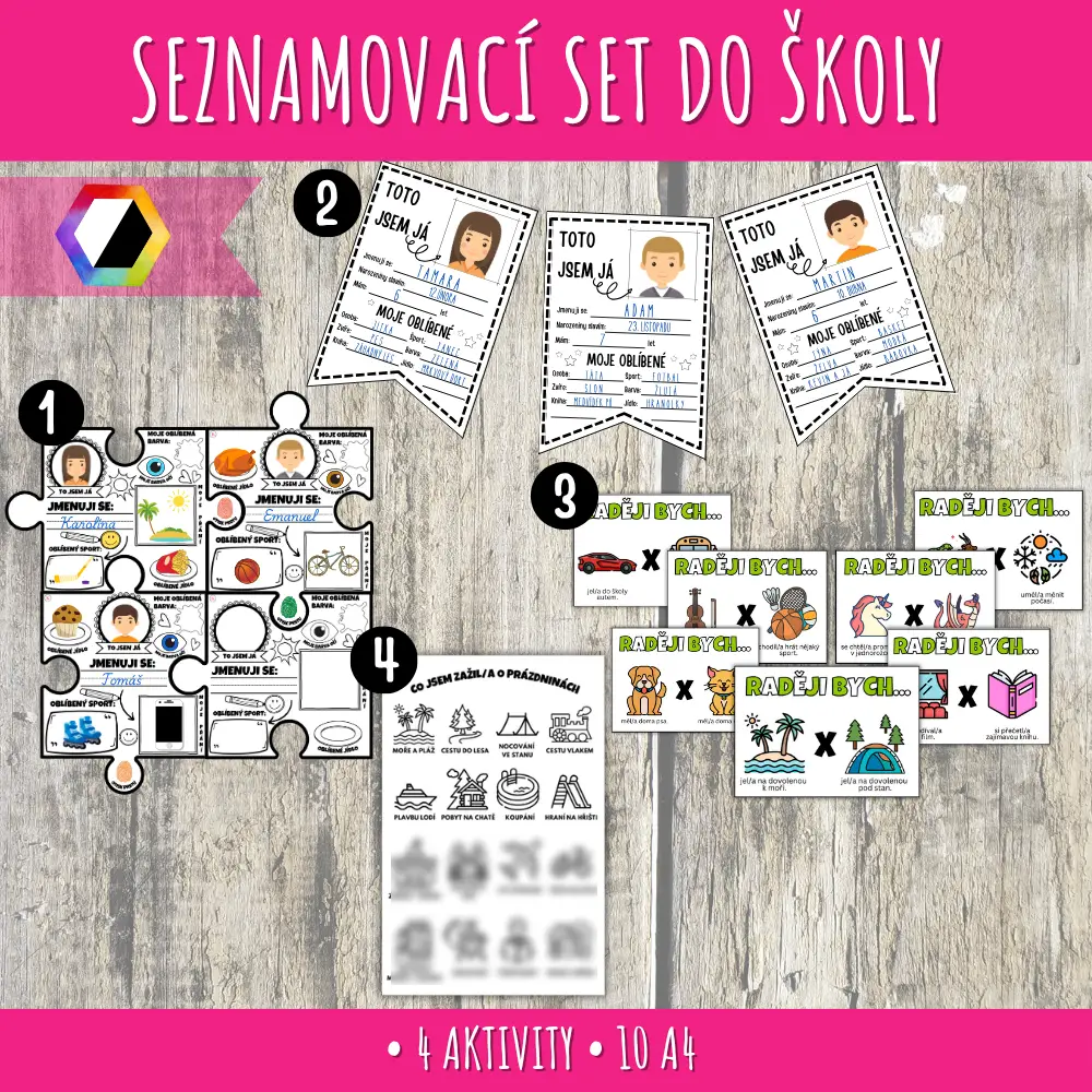 Seznamovací set do školy 15 seznamovací set do školy