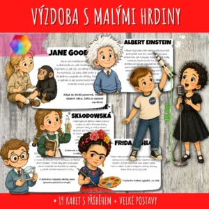 Malí hrdinové – 19 slavných osobností jako děti