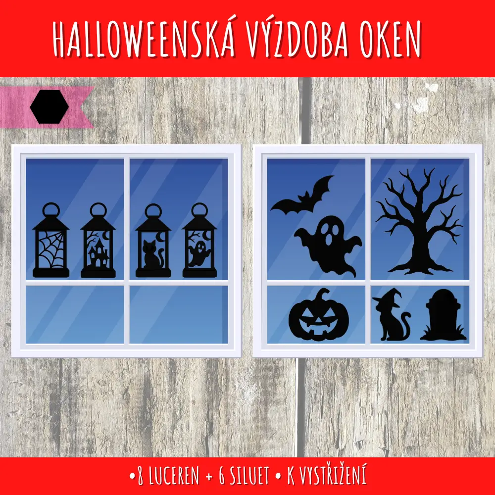 Halloweenská výzdoba oken 15 halloweenská výzdoba oken